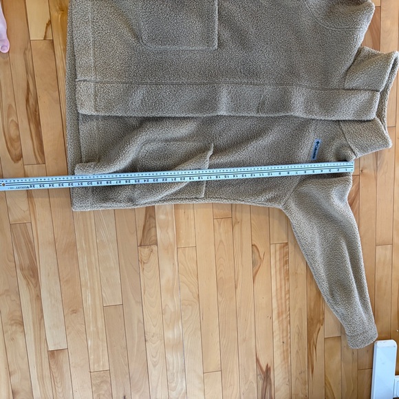 Columbia Panorama Sherpa Long Jacket Teddy Plus Size 1X Brown Tan Winter outdoor - Picture 15 of 15